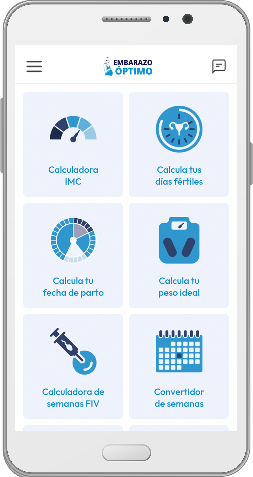 Multiples calculadoras del embarazo